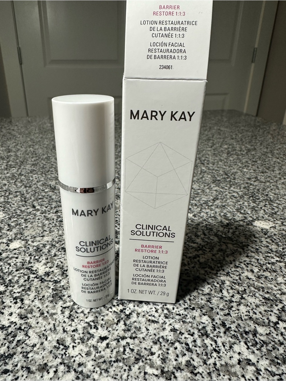Mary Kay clinical collations barrier lotion